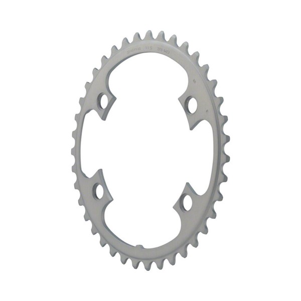 Звезда передн. Shimano 105, для FC-5800, 39T-MD для 53-39T, цв. серебро Y1PH39010
