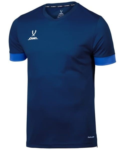 Футболка игровая Jogel DIVISION PerFormDRY Union Jersey, темно-синий/синий/белый
