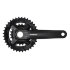 Шатун Shimano MT210 175мм 36/22T для 9 ск с защитой черный EFCMT210BEX62L
