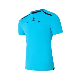 Футболка судейская Jogel DIVISION PerFormDRY Referee Tee, голубой S1