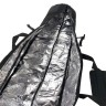 Чехол д/лыж PROTECT, 145-165х21х12 см, синий принт