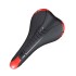 Седло вело ZEUS Z-6300 MTB Sport 280*140mm,рельсы сталь,анатомическое,черное,370гр