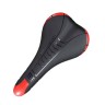 Седло вело ZEUS Z-6300 MTB Sport 280*140mm,рельсы сталь,анатомическое,черное,370гр