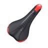Седло вело ZEUS Z-6300 MTB Sport 280*140mm,рельсы сталь,анатомическое,черное,370гр