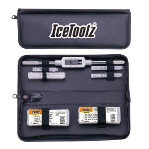 Метчики для прогонки резьбы педали 1/2' и 9/16' IceToolz E158/6-800224