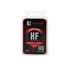 Парафин Gelta (HF -1/+1) 65г Красный (тип снега-свежий)