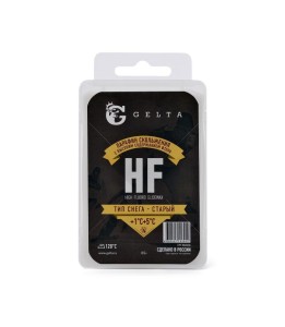 Парафин Gelta (HF +1/+5) 65г Желтый (тип снега-старый)