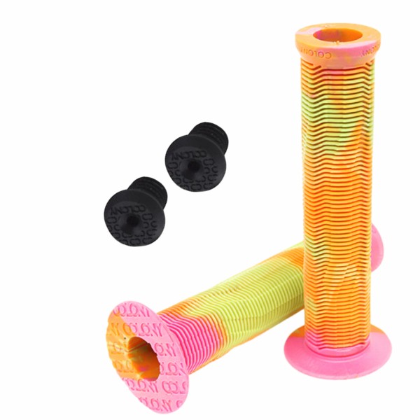 Грипсы COLONY Much Room Grips 115-955S, 30х140мм, оранж-желт-розовый (03-002217)