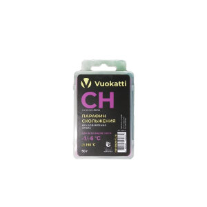 Парафин VUOKATTI CH -1°С/-6°С Для всех типов снега 60г (6)